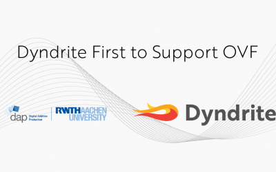 Dyndrite unterstützt als erstes Unternehmen das neue LPBF Open Vector Format (OVF)