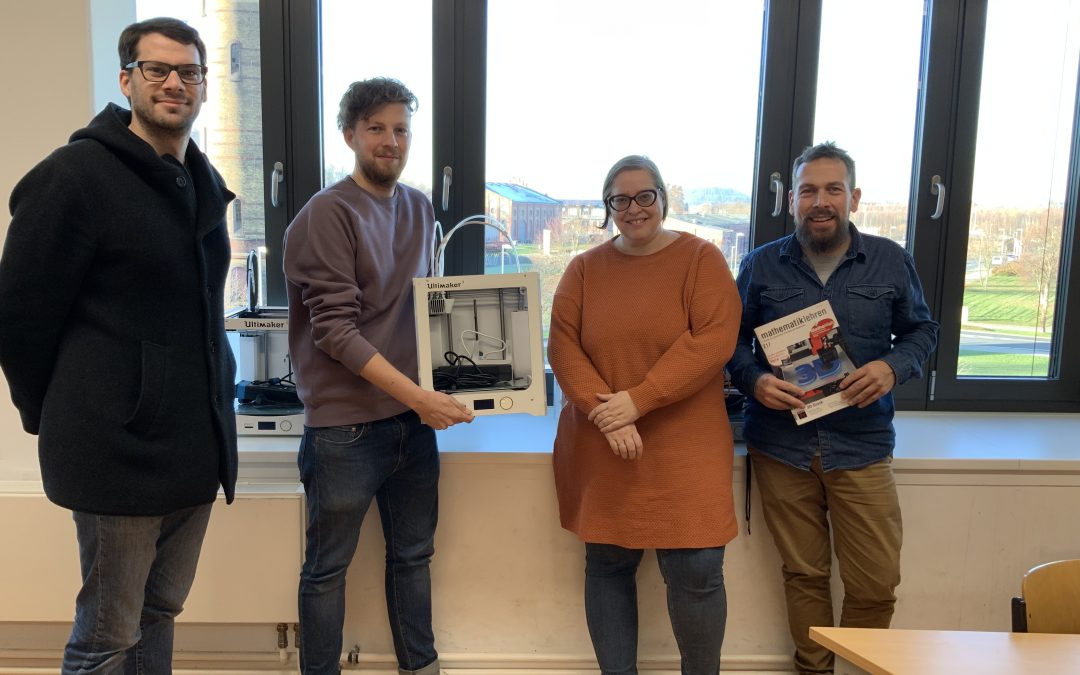 Kleingedrucktes mal anders: Neue 3D-Drucker für das Gymnasium Alsdorf